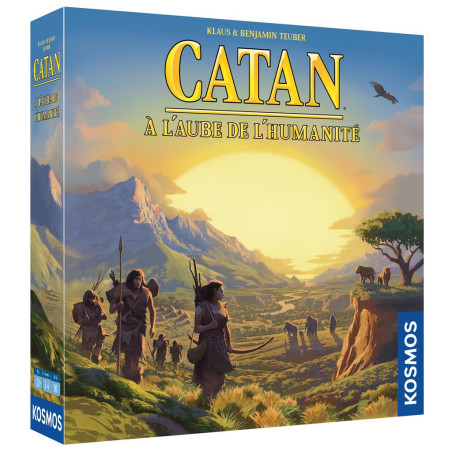 jeu de société catan à l'aube de l'humanité