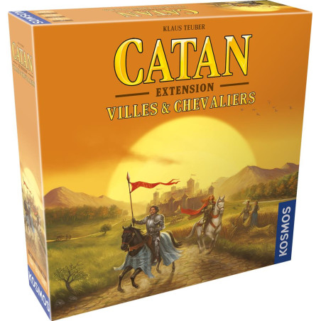 extension jeu de société catan villes et chevaliers