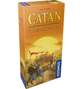 jeu de société catan extension villes et chevaliers 5-6 joueurs