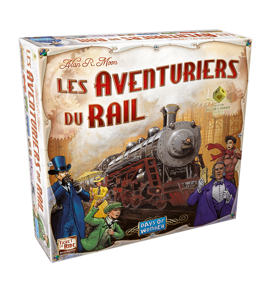 jeu de société les aventuriers du rail USA