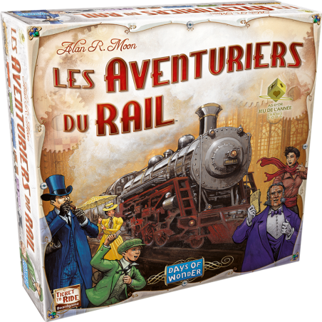 jeu de société les aventuriers du rail USA