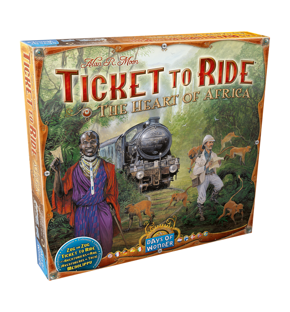 jeu de société les aventuriers du rail afrique