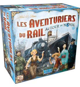 jeu de société les aventuriers du rail autour du monde