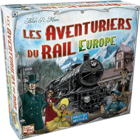 jeu de société les aventuriers du rail europe