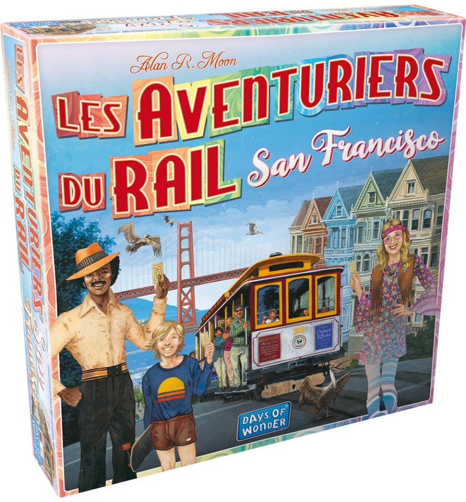 jeu de société les aventuriers du rail san francisco