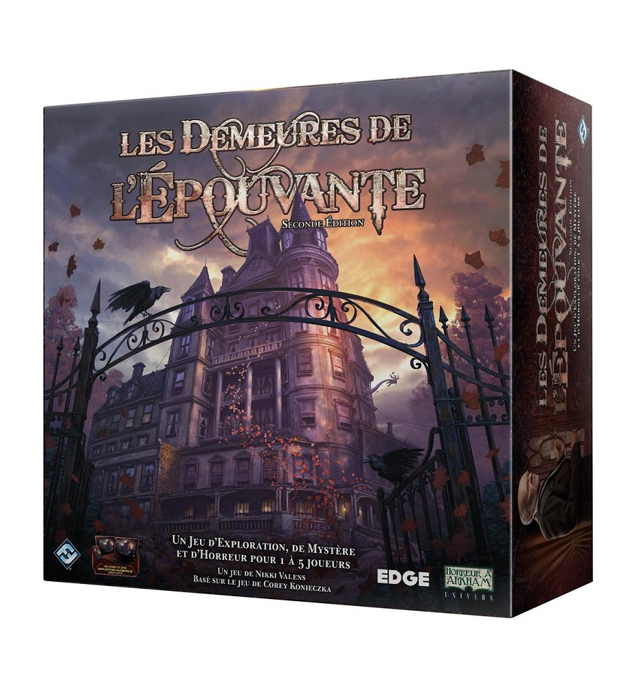 jeu de société les demeures de l'épouvante