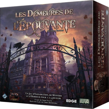 jeu de société les demeures de l'épouvante