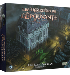 jeu de société les demeures de l'épouvante les rues d'arkham extension