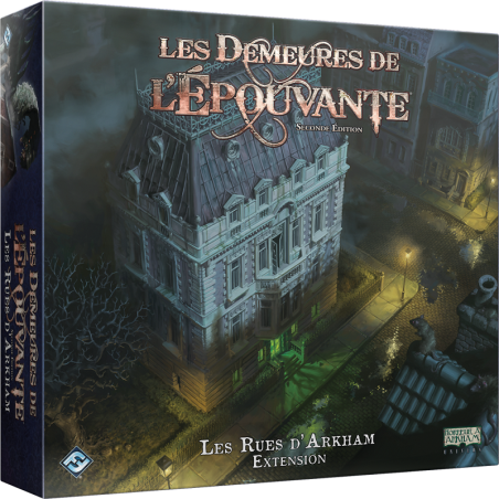 jeu de société les demeures de l'épouvante les rues d'arkham extension