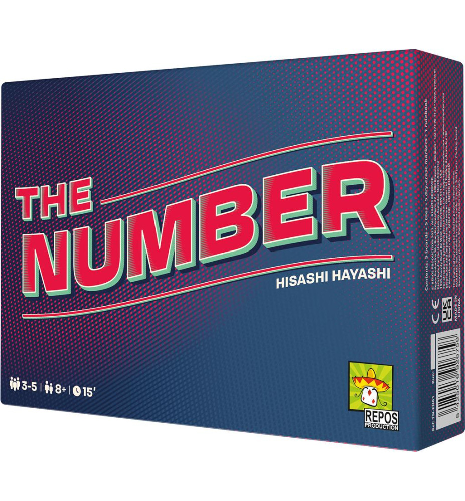 jeu de société the number