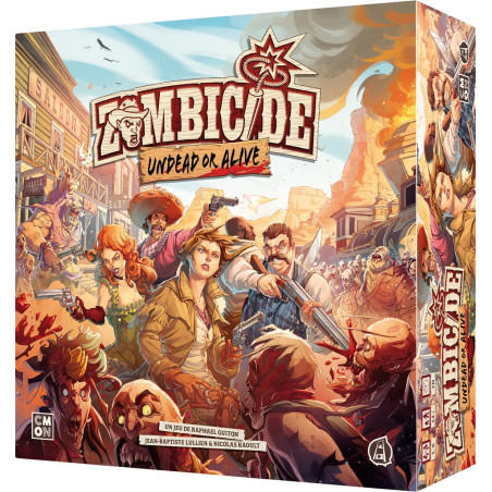 jeu de société zombicide undead or alive