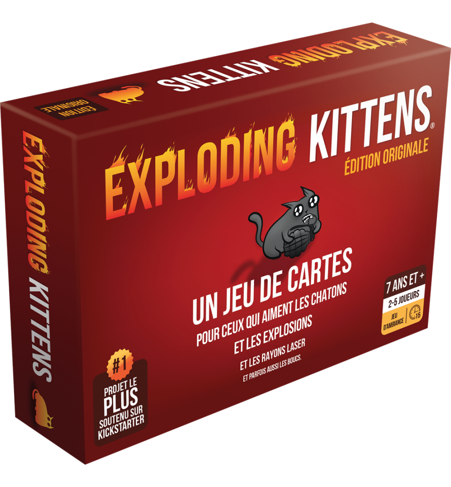 jeu de société exploding kittens