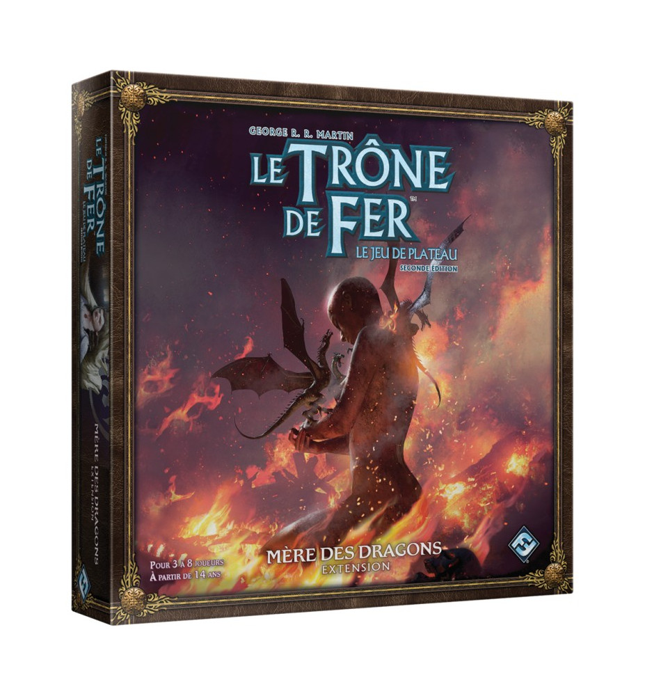 jeu de société game of throne extension mere des dragons