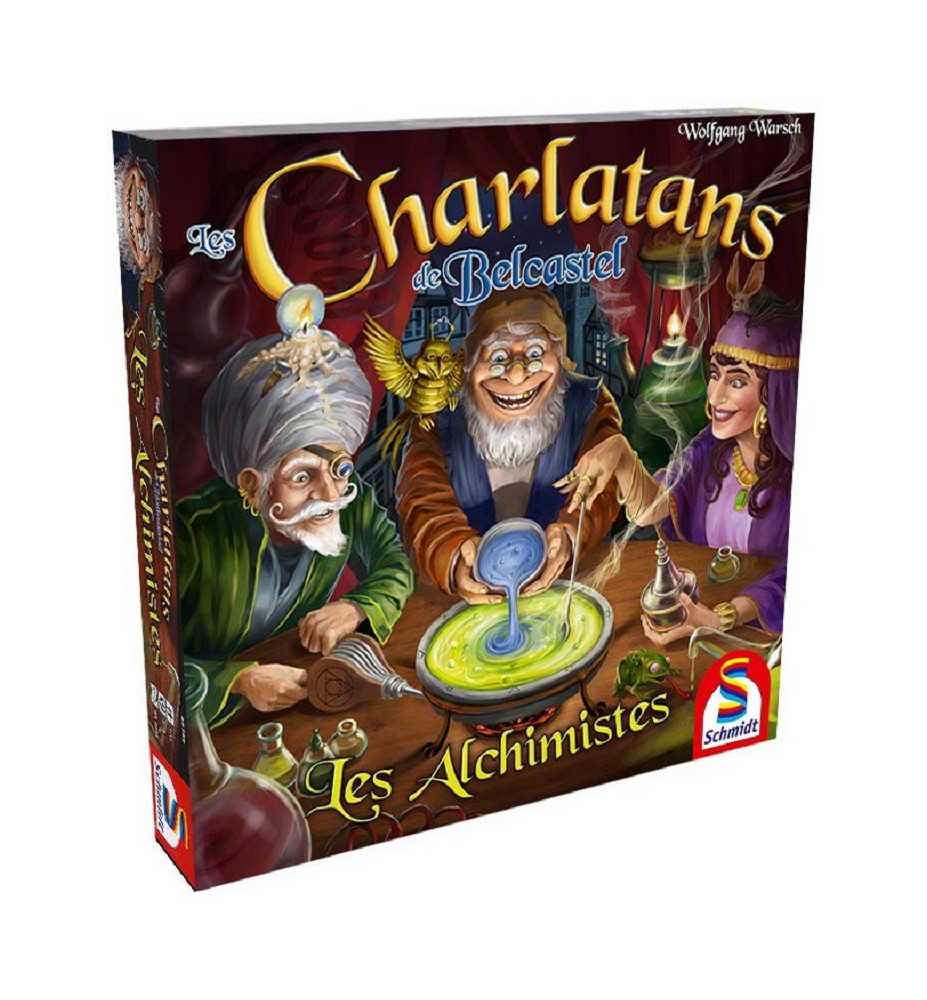 jeu de société les charlatans de belcastel extension les alhimistes