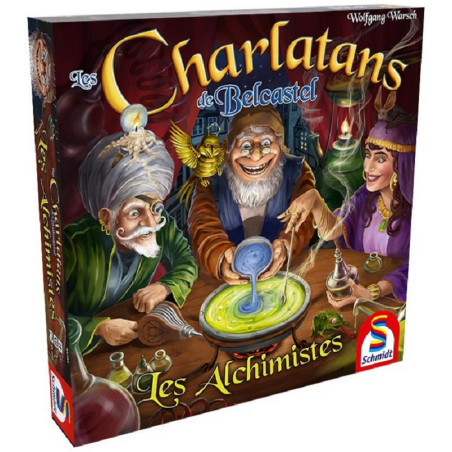 jeu de société les charlatans de belcastel extension les alhimistes