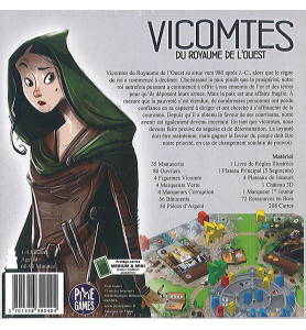 jeu de société vicomtes du royaume de l'ouest