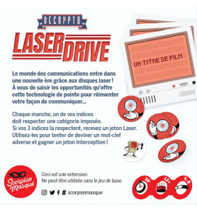 jeu de société decrypto extension laser drive