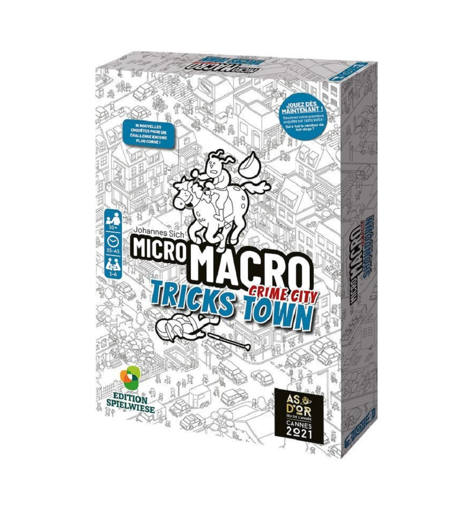 jeu de société micro macro tricks town