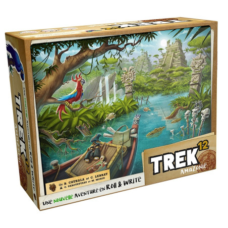 jeu de société trek 12 amazonie