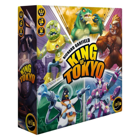 jeu de stratégie king of tokyo