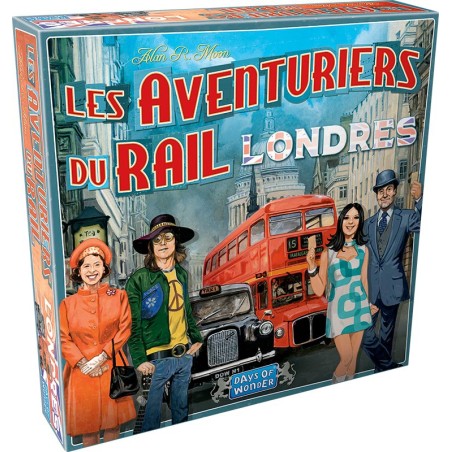 jeu de société les aventuriers du rail londres