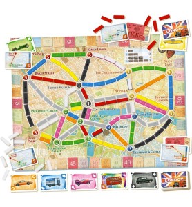 jeu de stratégie les aventuriers du rail londres