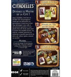 jeu de société Citadelles