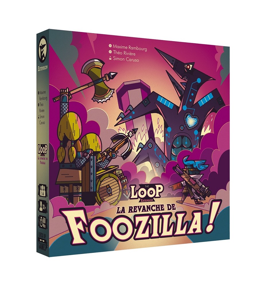 jeu de société the loop extension la revanche de foozilla