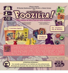 jeu de société the loop extension la revanche de foozilla