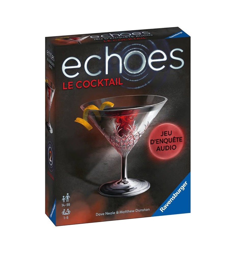 jeu de société echoes le cocktail