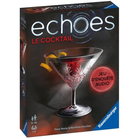 jeu de société echoes le cocktail