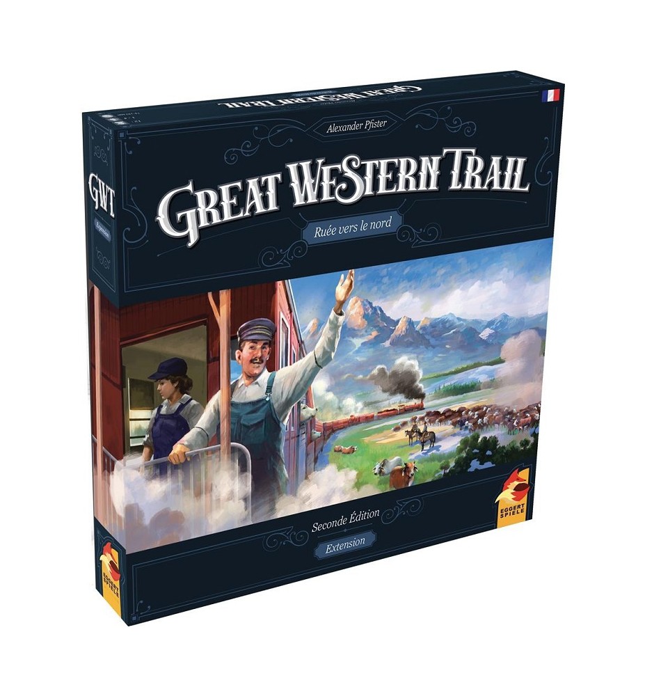 jeu de société great western trail ruée vers le nord