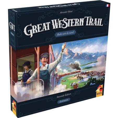 jeu de société great western trail ruée vers le nord