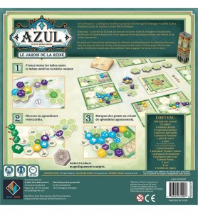 jeu de société azul  le jardin de la reine