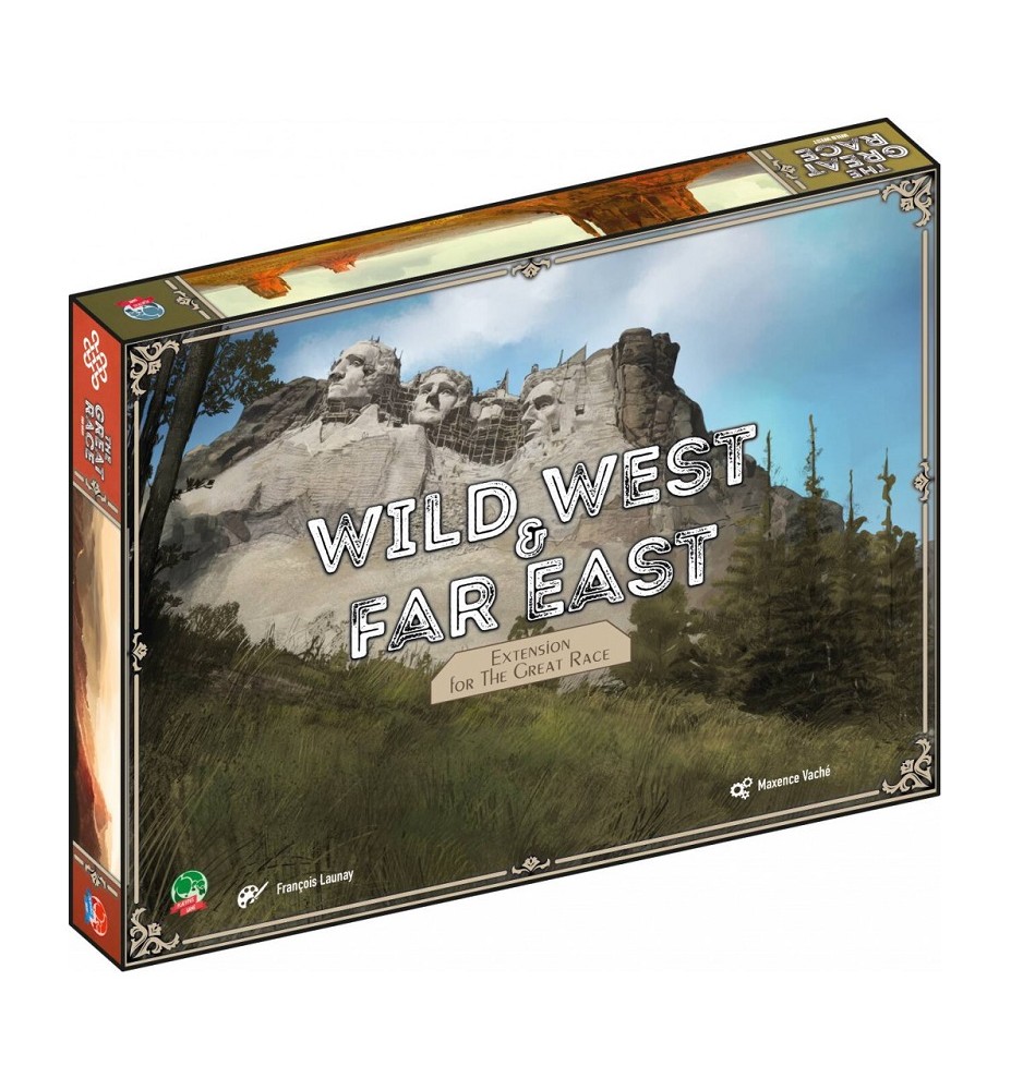 jeu the great race extension wild west and far east