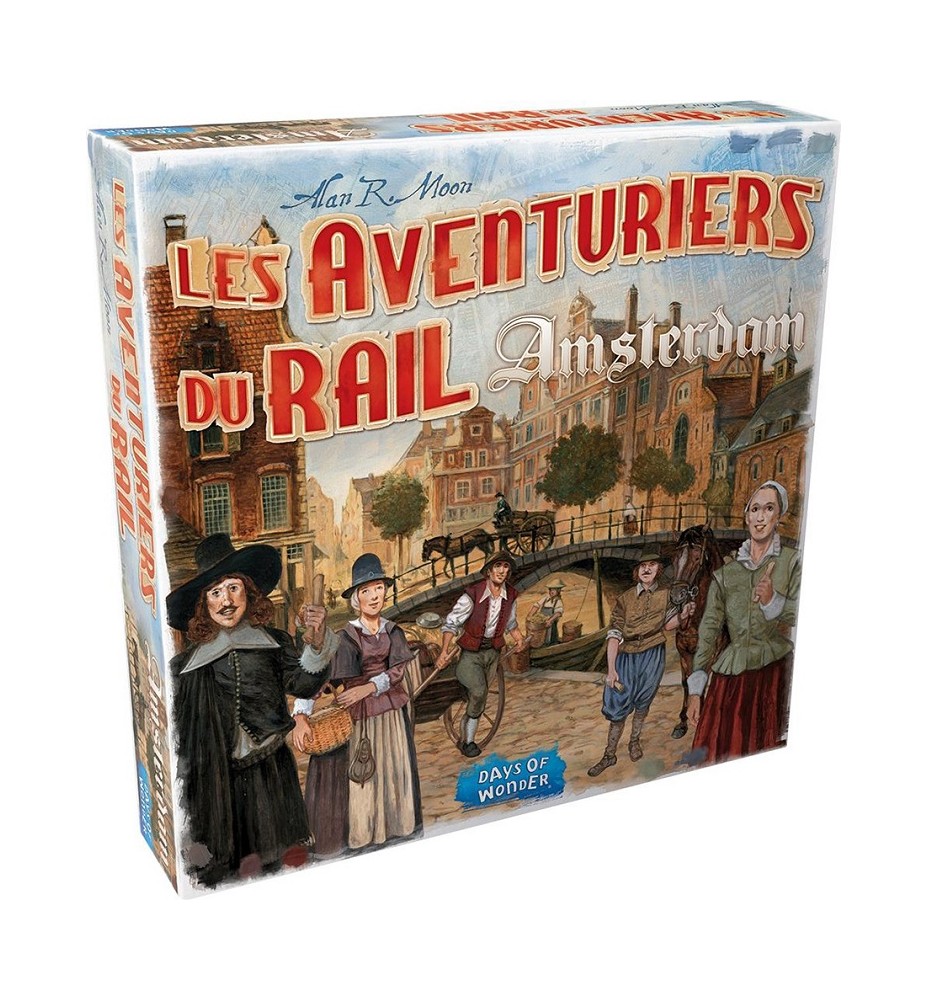 jeu de société les aventuriers du rail amsterdam