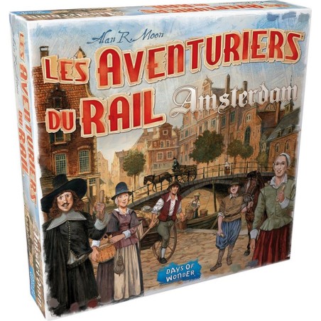 jeu de société les aventuriers du rail amsterdam