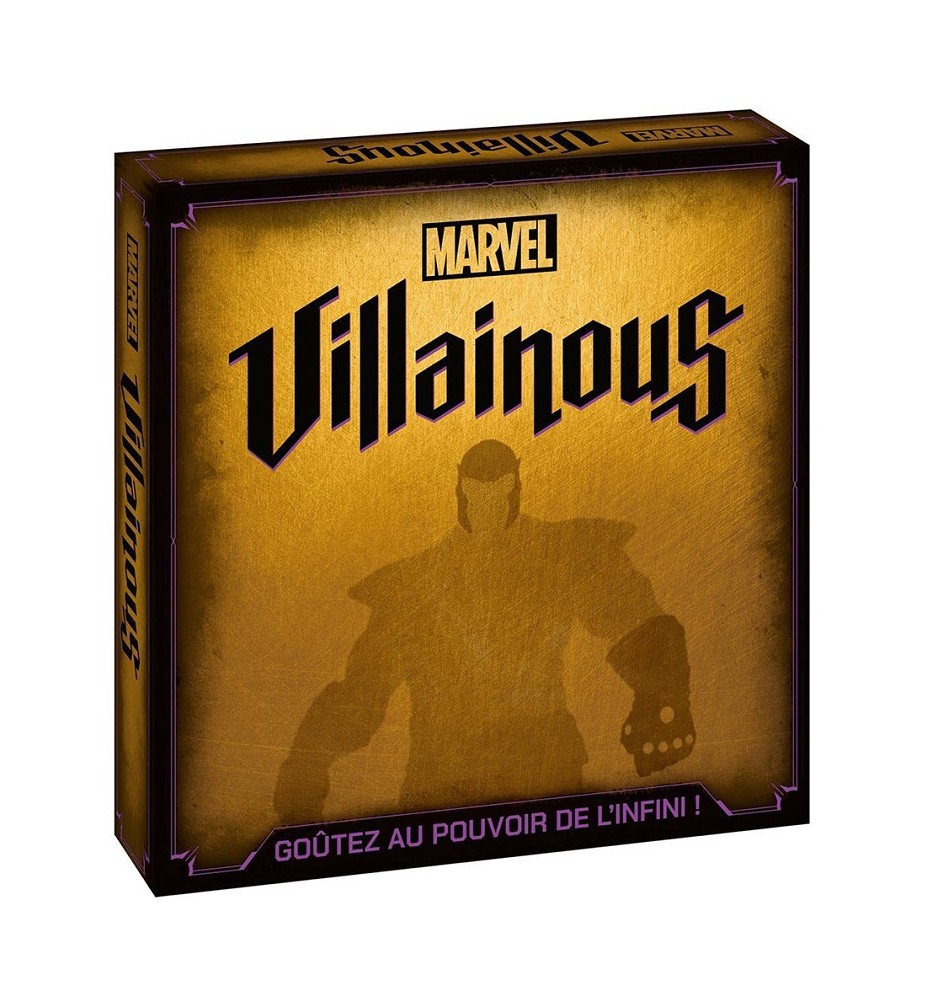 jeu de société villainous marvel