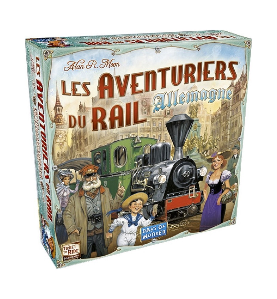 jeu de société les aventuriers du rail allemagne