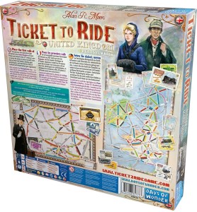 jeu de stratégie les aventuriers du rail uk