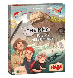 jeu de société the key vols a la villa clifferock