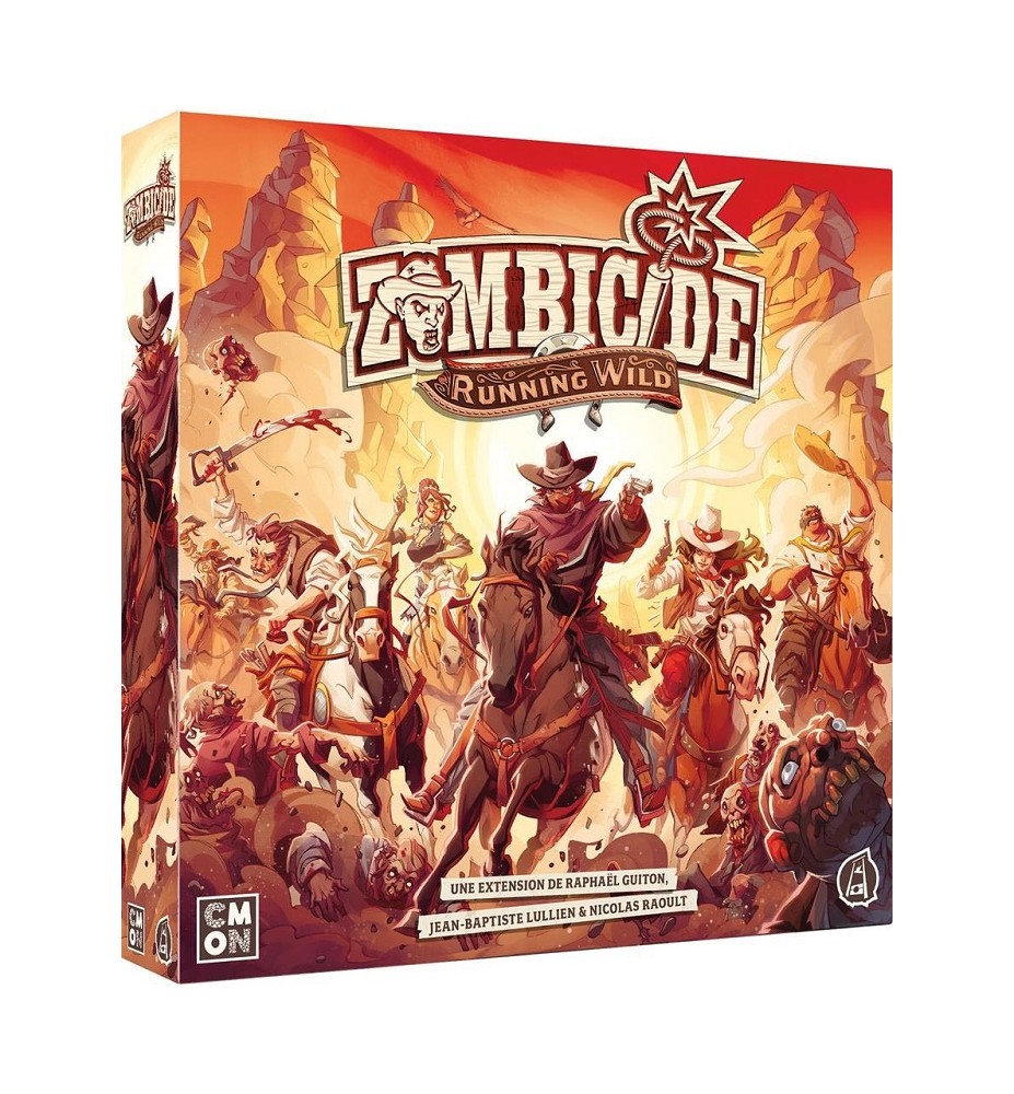 jeu de société zombicide undead or alive extension running wild