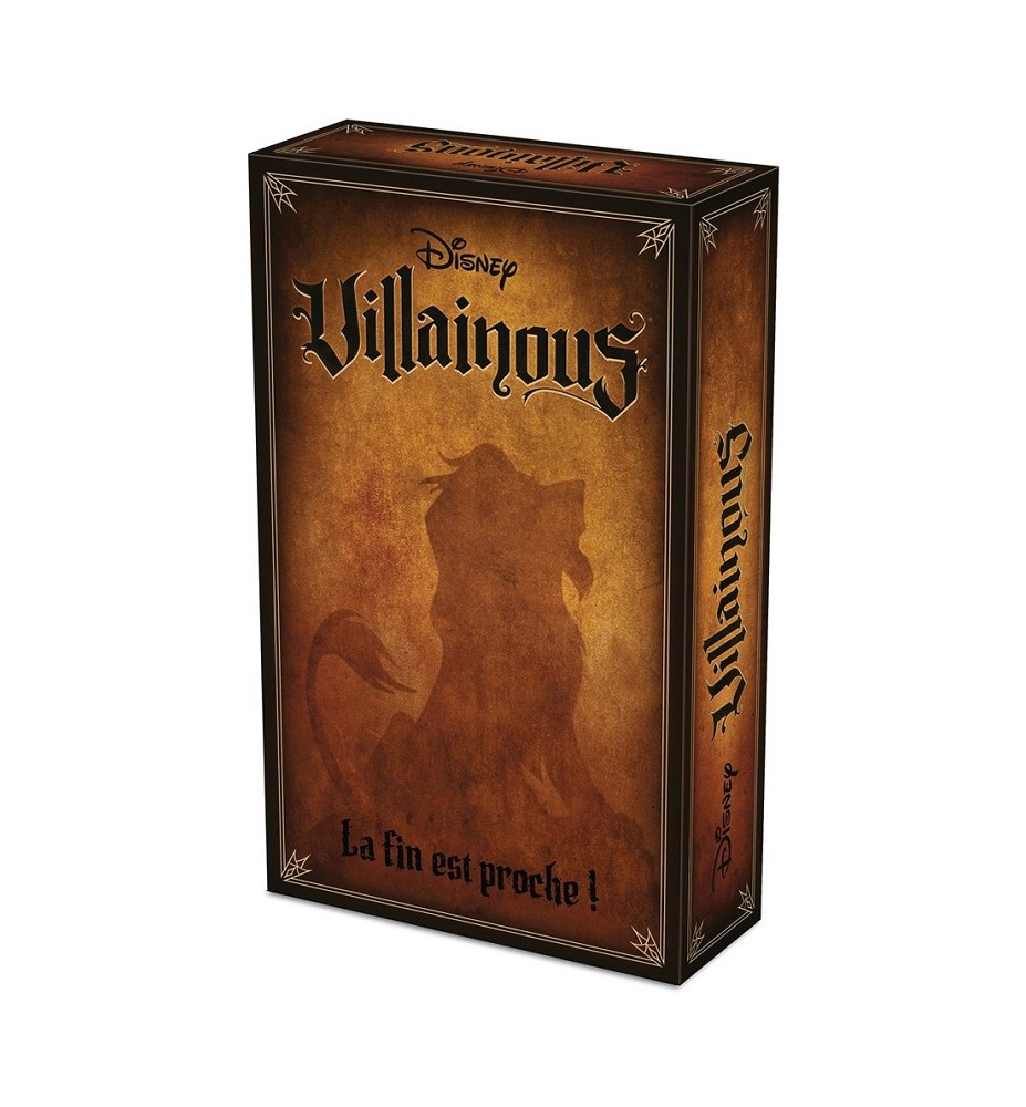 jeu de société villainous disney la fin est proche