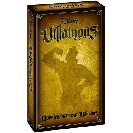 jeu de société villainous disney  monstrueusement malsains