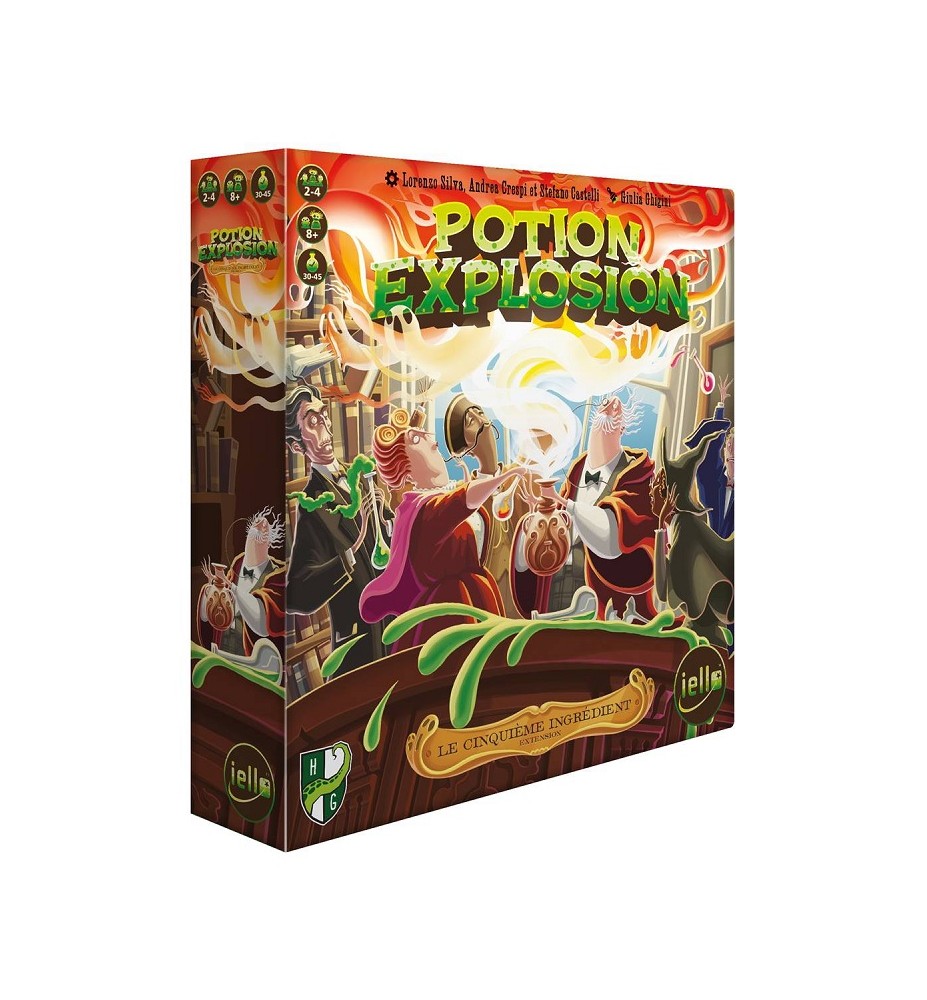 jeu de société potion explosion extension le 5eme ingredient