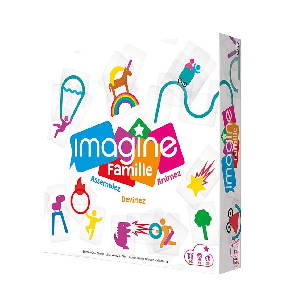 jeu de société imagine famille