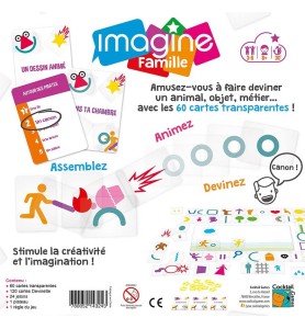 jeu de société imagine famille