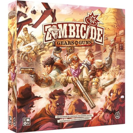 jeu de société zombicide undead or alive extension gear and guns