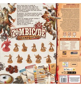 jeu de société zombicide undead or alive extension gear and guns