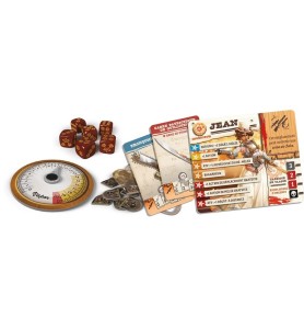 jeu zombicide undead or alive extension gear and gun